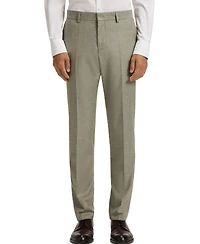 Boss by Hugo Boss Men's Patterned Stretch Slim-Fit Pants
