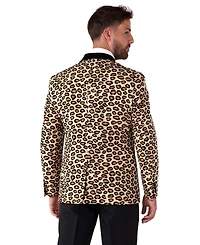 OppoSuits Men's Christmas Tuxedo - Velvet X- Mas Holiday Outfit Slim Fit