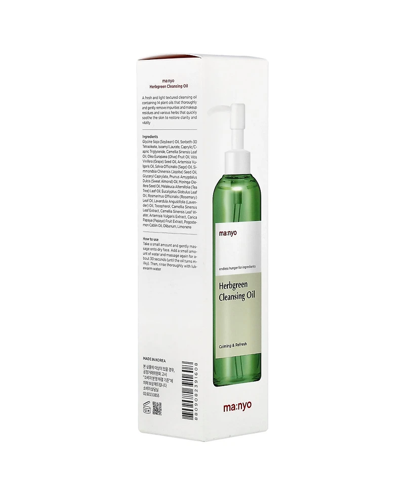 ma:nyo Herbgreen Cleansing Oil