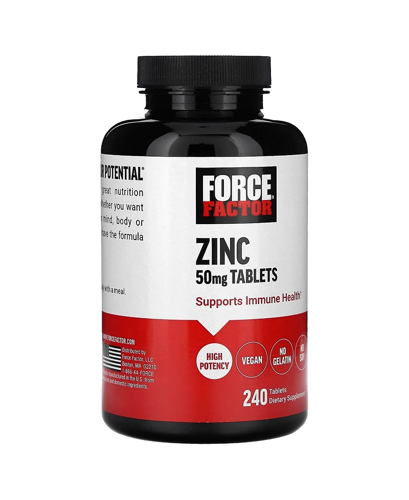 Force Factor Zinc 50 mg