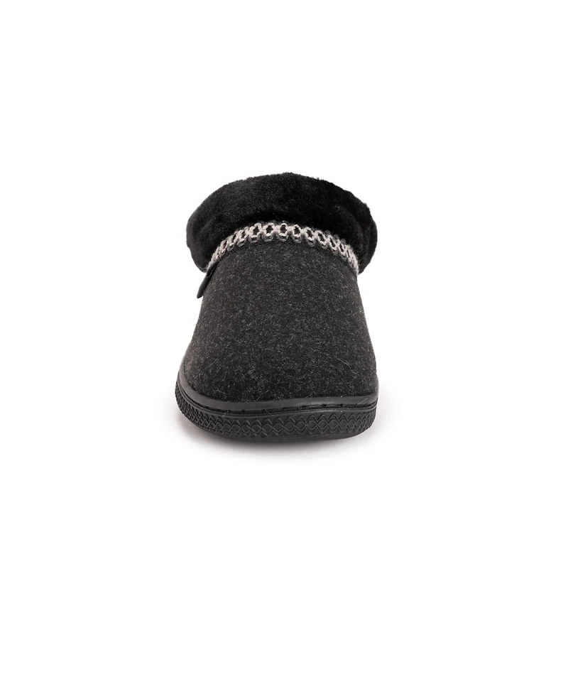 Muk Luks Women's Neira Faux Wool Clog