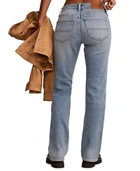 Lucky Brand Women's Mid Rise Curvy Straight Jeans