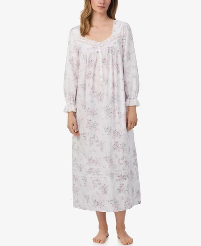 Eileen West Women's Long Sleeve Ballet Nightgown