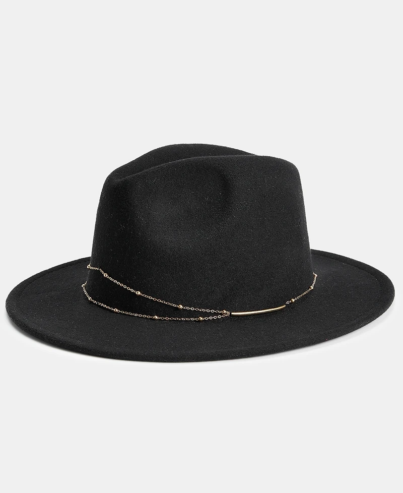 I.n.c. International Concepts Delicate Chain Panama Hat, Macy's Exclusive