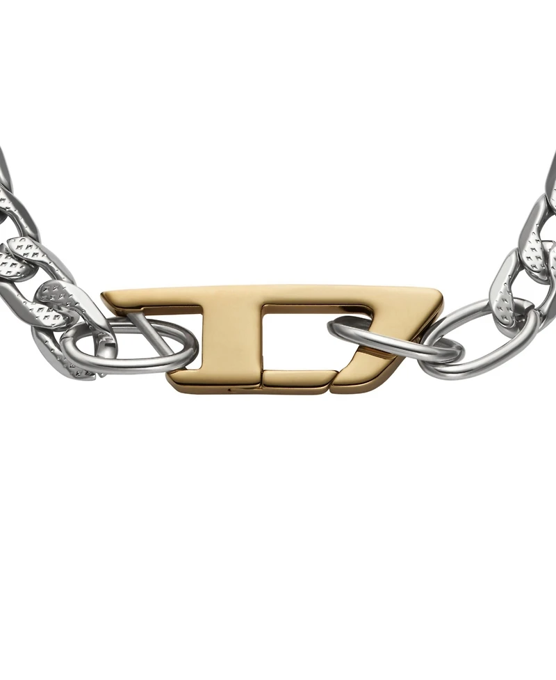 Diesel Men's Stainless Steel Chain Bracelet
