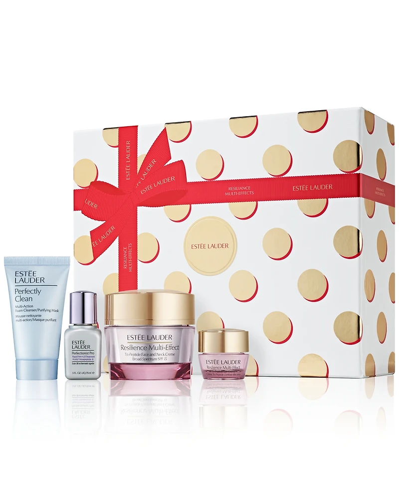 Estee Lauder 4-Pc. Resilience Cream Holiday Skin Care Set