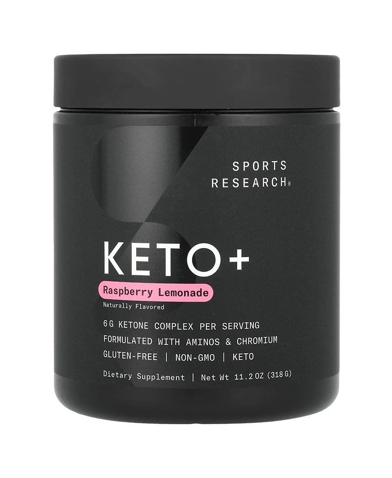 Sports Research Keto Plus Exogenous Ketones with goBHB