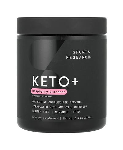 Sports Research Keto Plus Exogenous Ketones with goBHB