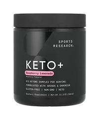 Sports Research Keto Plus Exogenous Ketones with goBHB
