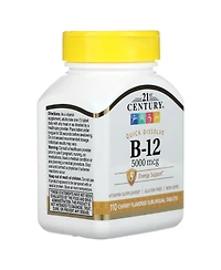 21st Century Vitamin B-12 Cherry 5 000 mcg