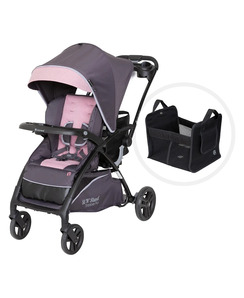 Baby Trend Sit N' Stand 5-In-1 Shopper Plus Stroller - Cassis