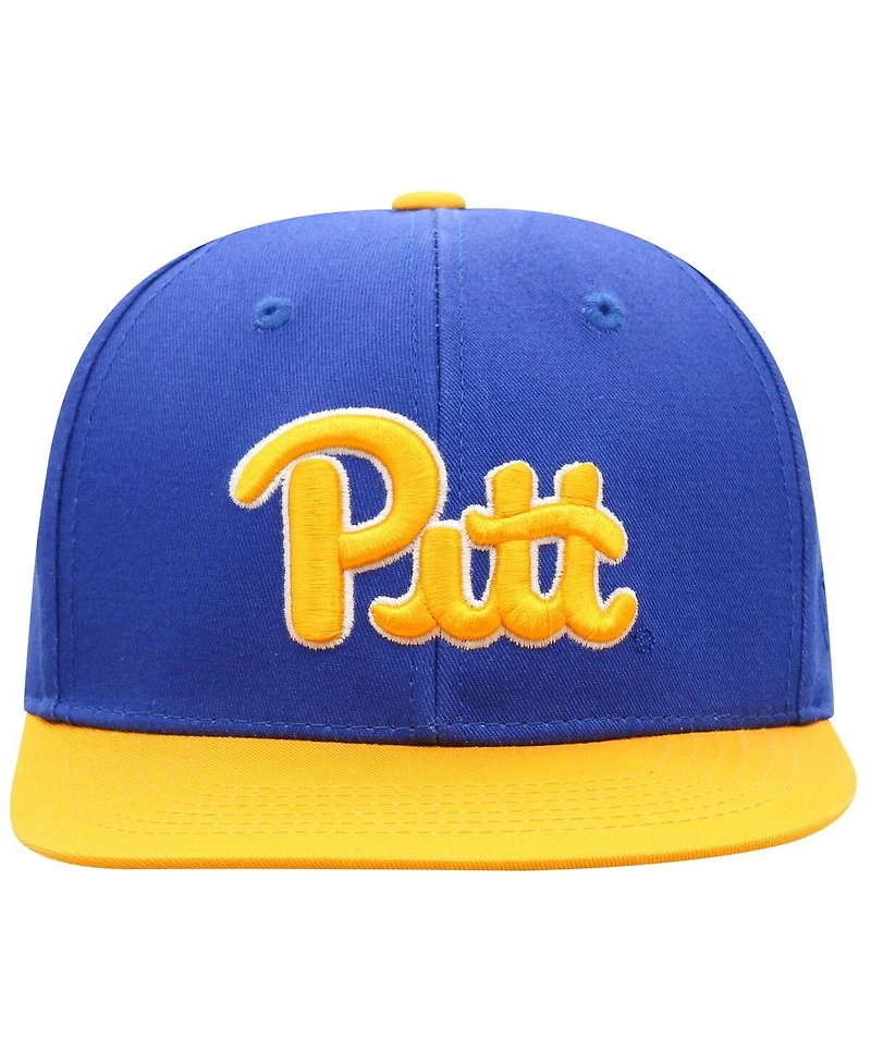 Top of the World Big Boys and Girls Royal Pitt Panthers Victory Maverick Snapback Hat