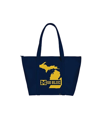 Indigo Falls Michigan Wolverines My State Weekender Tote Bag
