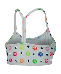 Terez Women's Gray Houston Astros Tlc Rainbow Bra