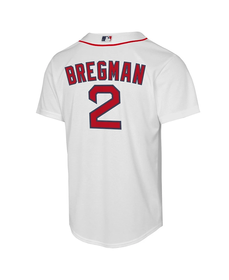 Nike Baby Boys and Girls Alex Bregman White Boston Red Sox Home Replica Jersey