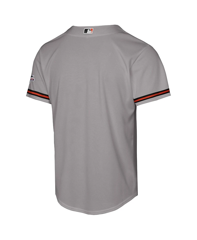 Nike Big Boys and Girls Gray Baltimore Orioles 2025 Mlb All-Star Game Road Replica Jersey