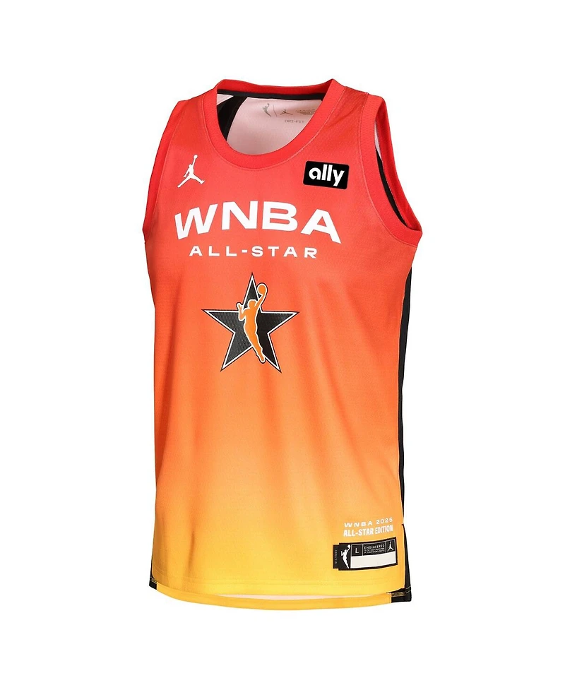Jordan Big Boys and Girls Caitlin Clark Orange 2025 Wnba All-Star Game Explorer Edition Victory Player Jersey