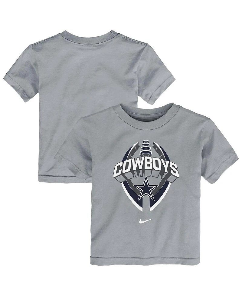 Nike Toddler Gray Dallas Cowboys Icon Legend T-Shirt