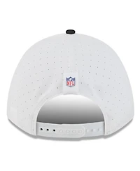 New Era Men's White/Black Atlanta Falcons 2025 Nfl Training Camp A-Frame 9FORTY Adjustable Hat