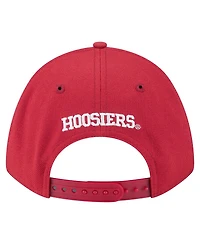 New Era Men's Crimson Indiana Hoosiers Team Collective 9FORTY M-Crown Adjustable Hat