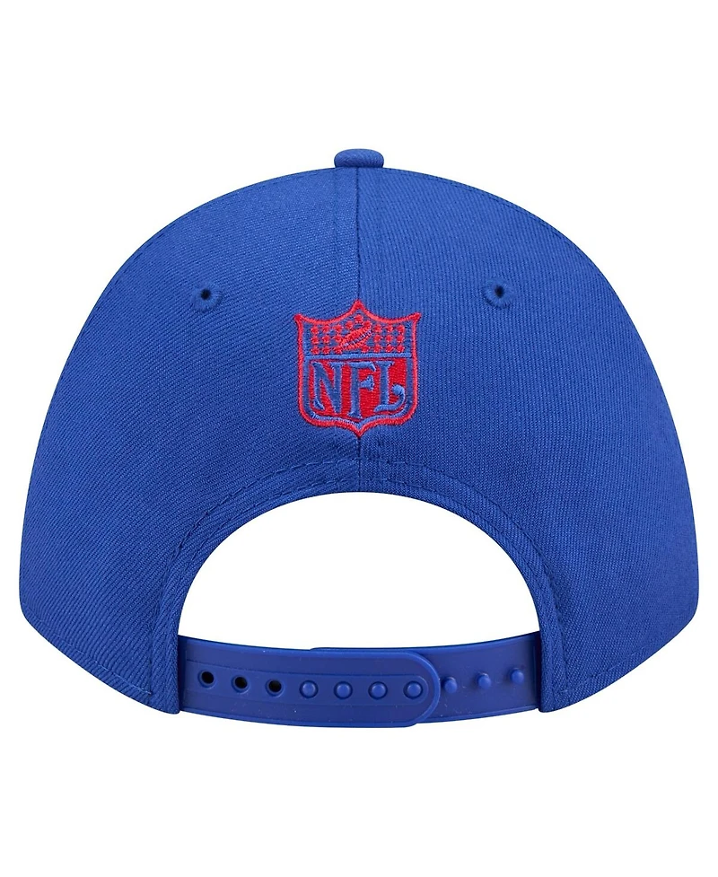 New Era Men's Royal Buffalo Bills Team Collection 9FORTY M-Crown Adjustable Hat