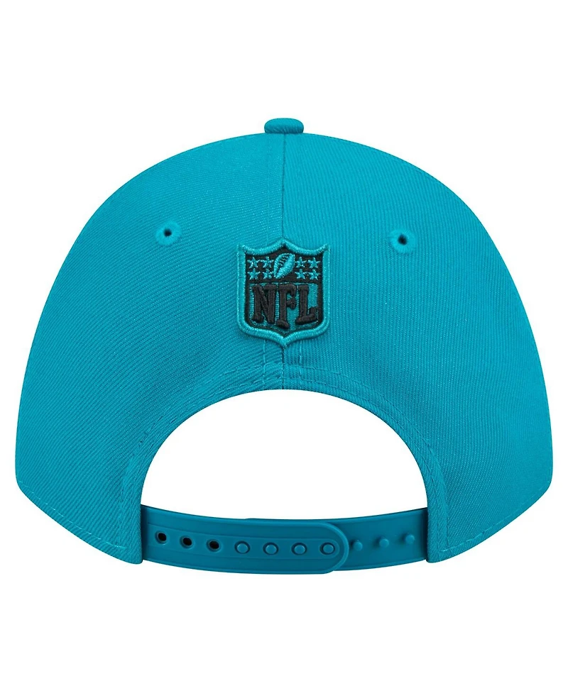 New Era Men's Teal Jacksonville Jaguars Team Collection 9FORTY M-Crown Adjustable Hat