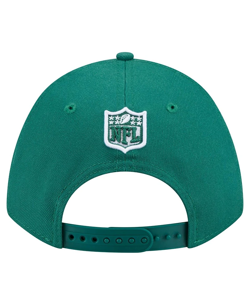 New Era Men's Green New York Jets Team Collection 9FORTY M-Crown Adjustable Hat