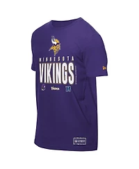 New Era Men's Purple Minnesota Vikings 2025 Nfl Training Camp T-Shirt