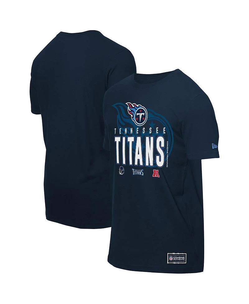 New Era Men's Navy Tennessee Titans 2025 Nfl Training Camp T-Shirt