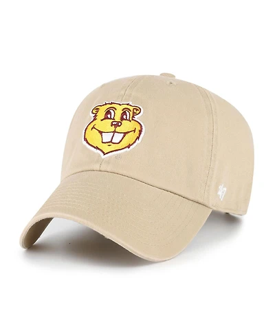 '47 Brand Men's Khaki Minnesota Golden Gophers Clean Up Adjustable Hat
