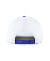 '47 Brand Men's White/Royal Golden State Warriors Tribute Two-Tone Hitch Adjustable Hat