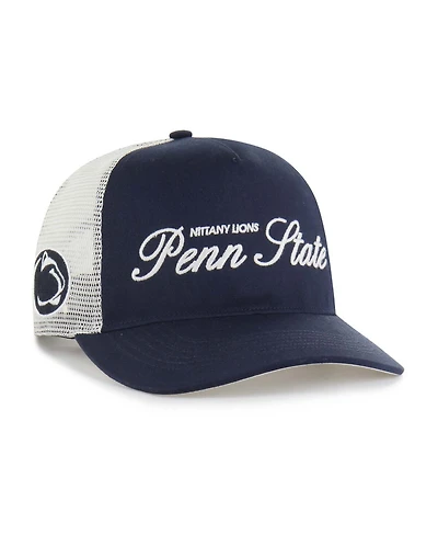 '47 Brand Men's and Women's Navy Penn State Nittany Lions Contemporary Basics Foundation Trucker Hitch Adjustable Hat