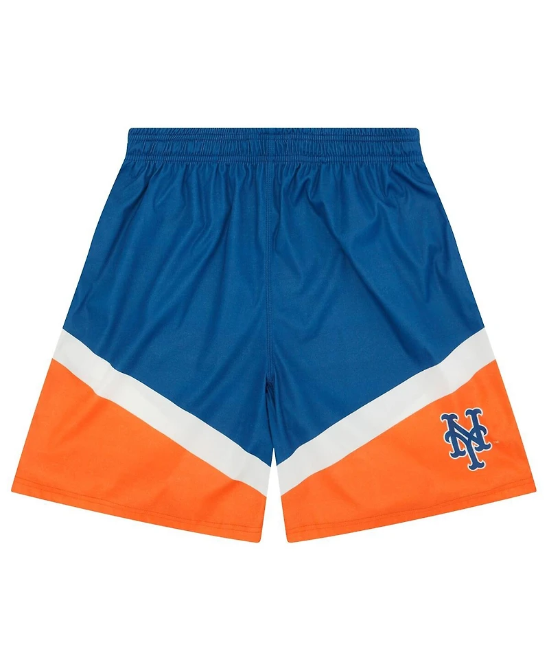 Foco Men's Blue New York Mets Color Blocked Shorts