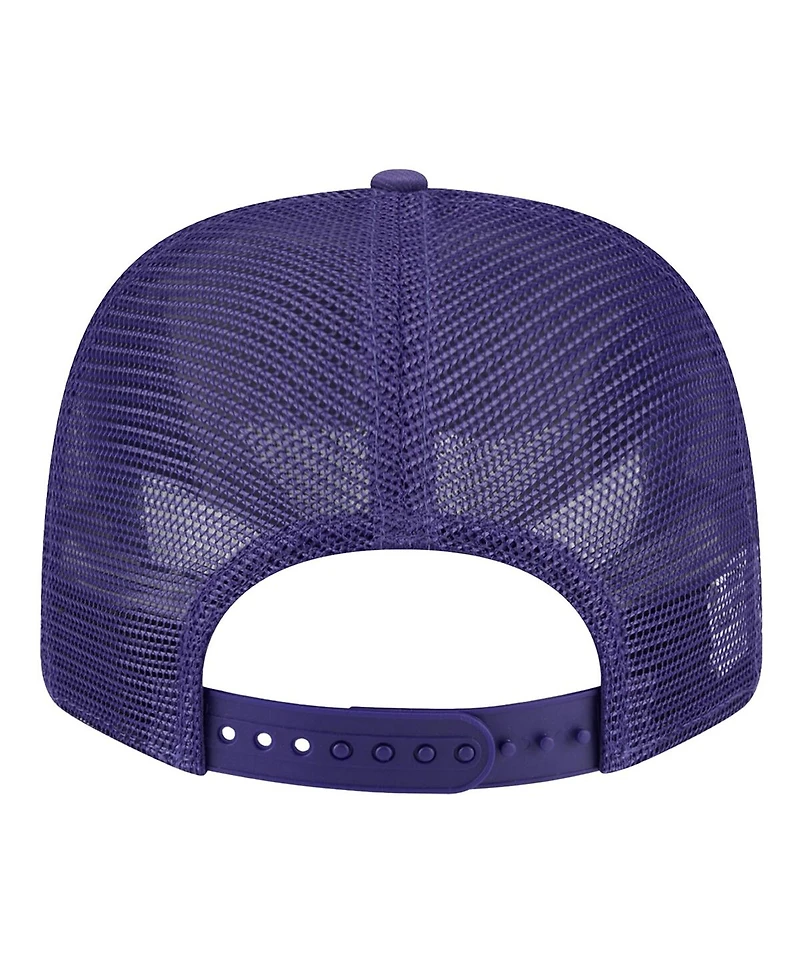 New Era Men's Purple Phoenix Suns Victory Grove Circle Patch 9SEVENTY Adjustable Hat