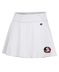 Champion Women's White Florida State Seminoles Tailgate Soft Touch Skort