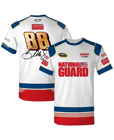 Hendrick Motorsports Team Collection Men's White Dale Earnhardt Jr. National Guard Legend Uniform T-Shirt