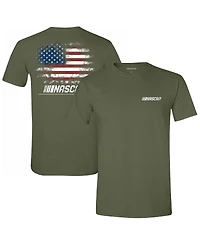 Checkered Flag Sports Men's Green Nascar Merchandise T-Shirt