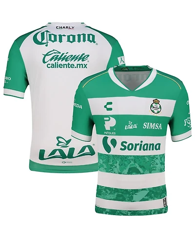 Charly Men's Green Santos Laguna 2025/26 Home Authentic Jersey