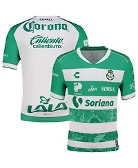 Charly Men's Green Santos Laguna 2025/26 Home Authentic Jersey