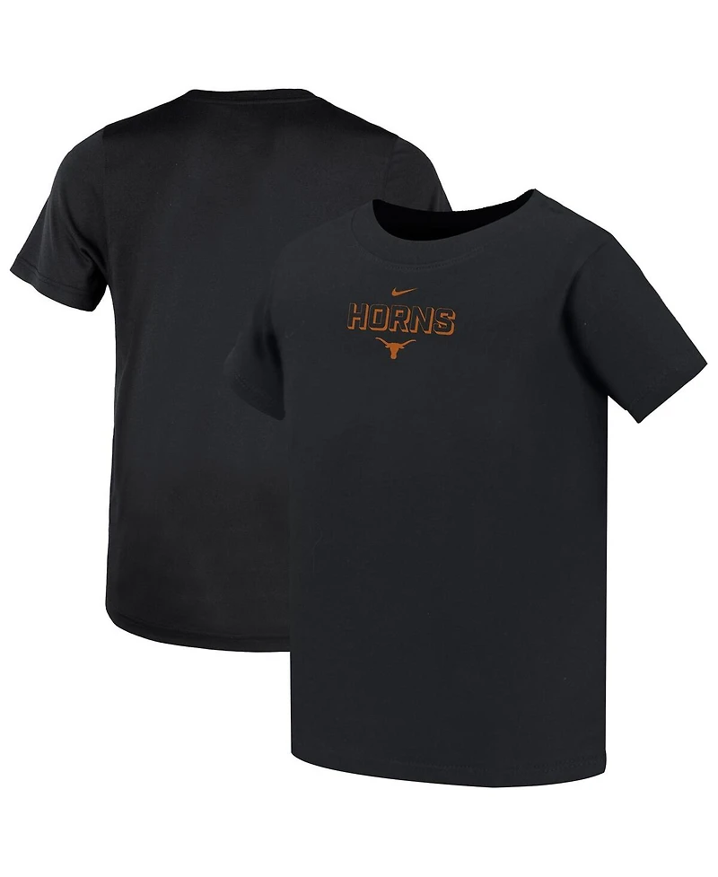 Nike Toddler Black Texas Longhorns Legend Performance T-Shirt