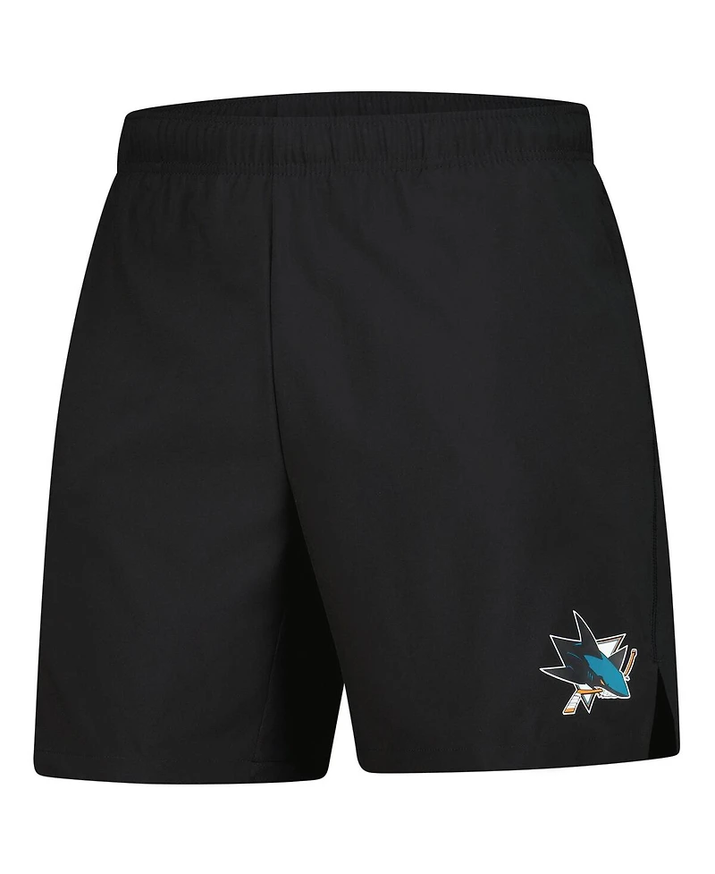 Fanatics Men's Black San Jose Sharks Tech Training Shorts