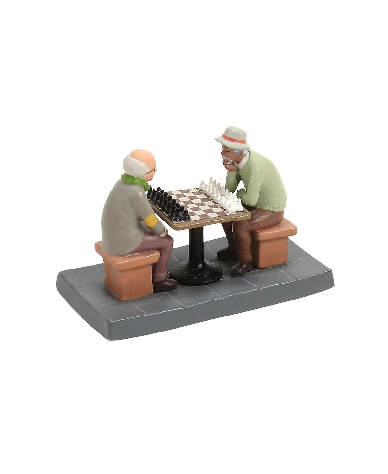 Department 56 Perhaps The Queen's Gambit Village Accessory