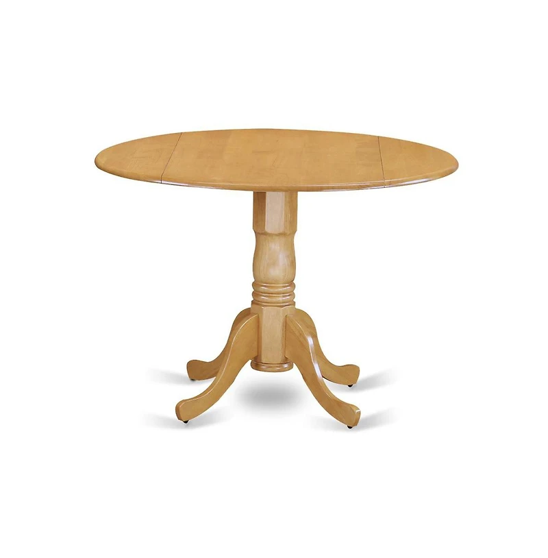 East West Furniture Dining Room Set Oak