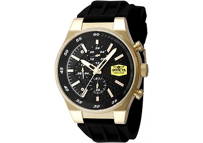 Invicta Men's 48875 Invicta Racing Quartz Chronograph Black Dial Watch