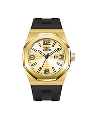 Invicta Men's 45775 Huracan Quartz 3 Hand Gold Dial Watch