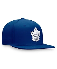 Fanatics Men's Blue Toronto Maple Leaf's Core Primary Logo Snapback Hat