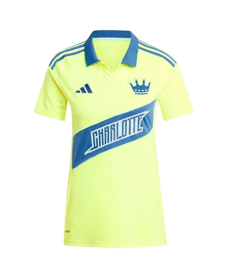 Adidas Women's Yellow Charlotte Fc 2025 Third Replica Jersey