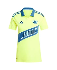 Adidas Women's Yellow Charlotte Fc 2025 Third Replica Jersey