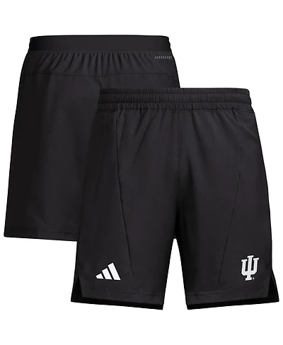 Adidas Men's Black Indiana Hoosiers Program Woven Training Shorts