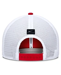 Nike Men's Red Georgia Bulldogs 2025 Dugout Coaches Rise Performance Trucker Adjustable Hat